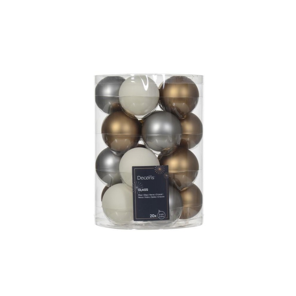 SFERA VETRO MIX GREY-WHITE-BRO